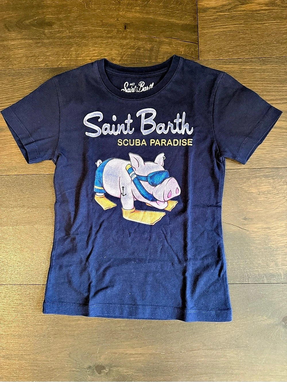 Saint Barth Scuba Paradise Graphic Short Sleeve Tee